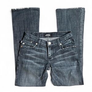 Rock & Republic Dark/Light Wash Boot Cut Mcbling Jeans Size 25